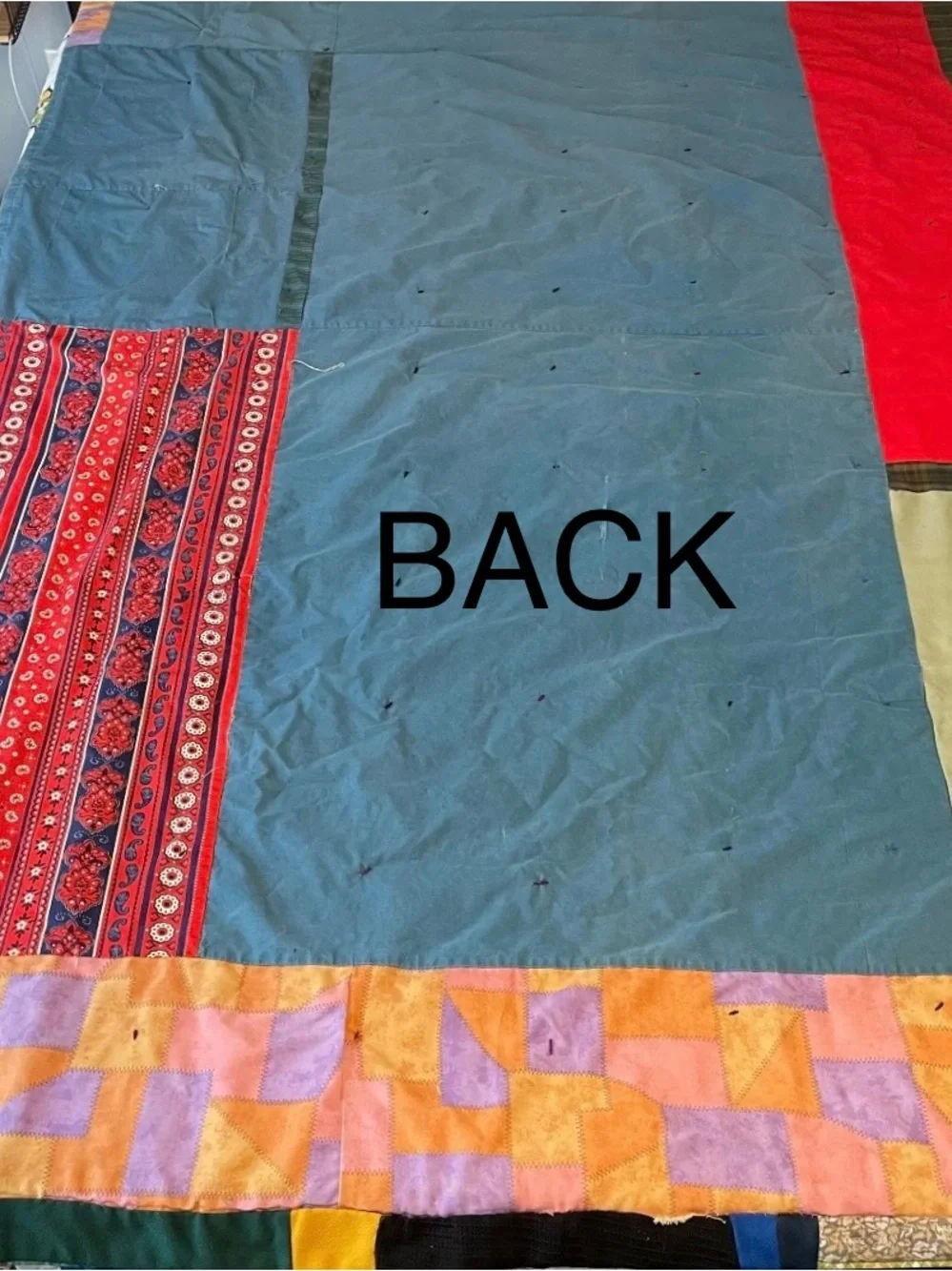 Vintage Crazy Quilt / Blanket